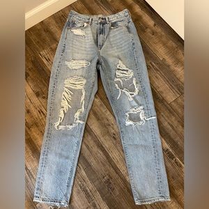 American eagle highest rise mom jean